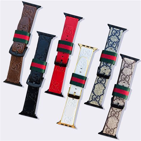 gucci apple watch band series 7|genuine gucci watch bands.